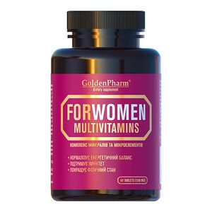 Мультивитамины для женщин таблетки №60
