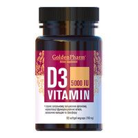 Витамин D3 5000 МЕ 150 мг капсулы №90 