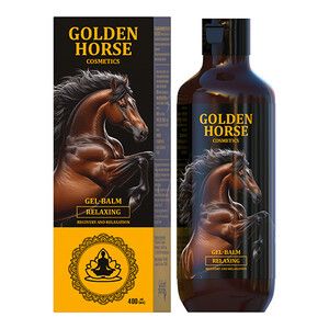 Гель-бальзам для тела релаксирующий Golden Horsе 400 мл