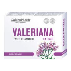 Валериана экстракт с витамином В6 таблетки №50 - Фото