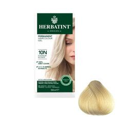 Краска для волос 10N Платиновый блонд 150 мл HERBATINT - Фото