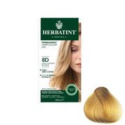 Краска для волос 8D Светлый золотой блонд 150 мл HERBATINT - Фото