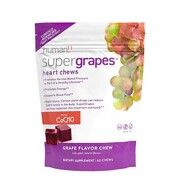 Supergrapes Heart CoQ10 HumanN (Супергрейпс Харт CoQ10) підтримка серця жувальні таблетки №60  - Фото