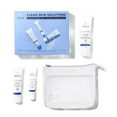 Набор в косметичке пробный Image Skincare Trial Kit Clear Skin Solutions Терапия Акне 50мл+14мл+28мл - Фото