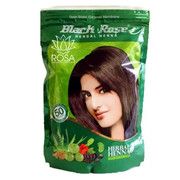 Трав'яна хна для волосся (рудий) Black Rose Herbal Henna упаковка 140 г - Фото