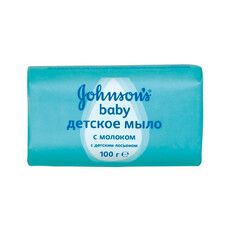 Детское мыло Молоко ТМ Джонсонc Беби / Johnson’s Baby 100г              - Фото