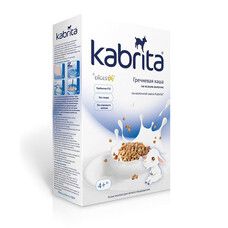 Гречана каша на основі козячого молока для дітей від 4 місяців Kabrita 180 г - Фото