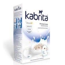 Рисовая каша на козьем молоке TM Кабрита/Kabrita 1 Gold для детей возрастом от 4 месяцев 180 г - Фото