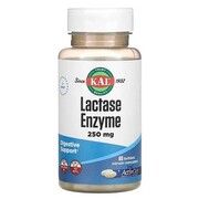 Лактаза фермент 250 мг KAL Lactase Enzyme 60 гелевих капсул - Фото