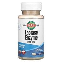 Лактаза фермент 250 мг KAL Lactase Enzyme 60 гелевых капсул