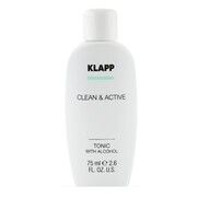 Тоник для лица со спиртом Klapp Clean & Active Tonic with Alcohol 250 мл - Фото