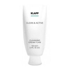 Очищуюча крем-пінка Klapp Clean & Active Cleansing Cream Foam 100 мл - Фото