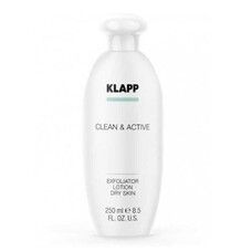 Ексфоліатор для сухої шкіри Klapp Clean & Active Exfoliator Dry Skin 250 мл - Фото