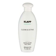 Ексфоліатор для жирної шкіри Klapp Clean & Active Exfoliator Oily Skin 250 мл - Фото