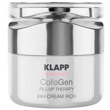 Поживний крем для обличчя Klapp CollaGen Fill-up Therapy 24H Cream Rich 50 мл - Фото