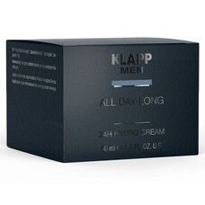Зволожуючий крем для чоловіків Klapp Men All Day Long 24H Hydro Cream 50 мл - Фото