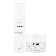 Набор Klapp Triple Action Moisturizing Power Duo Set крем День-Ночь 50 мл + сыворотка 50мл - Фото