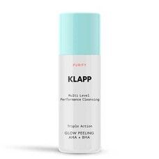 Комплексний пілінг для сяяння шкіри Klapp Purify Multi Level Performance Triple Action Glow Peeling AHA + BHA 30 мл - Фото