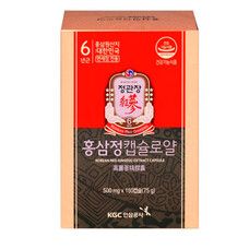 Капсулы красного корейского женьшеня ТМ Корея Женьшень Корпорейшин/Korea Ginseng Corporation №150 - Фото