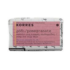 Мыло для жирной кожи лица с гранатом Korres / Коррес 125 г - Фото