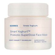 Маска для обличчя з пробіотиками Smart Yoghurt Probiotics SuperDose Face Mask Korres/Коррес 100 мл - Фото