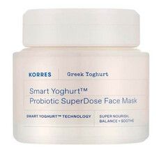 Маска для обличчя з пробіотиками Smart Yoghurt Probiotics SuperDose Face Mask Korres/Коррес 100 мл Маска для обличчя з пробіотиками Smart Yoghurt Probiotics SuperDose Face Mask Korres/Коррес 100 мл - Фото