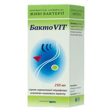 БактоVIT добавка диетическая, пробиотик 250 мл - Фото