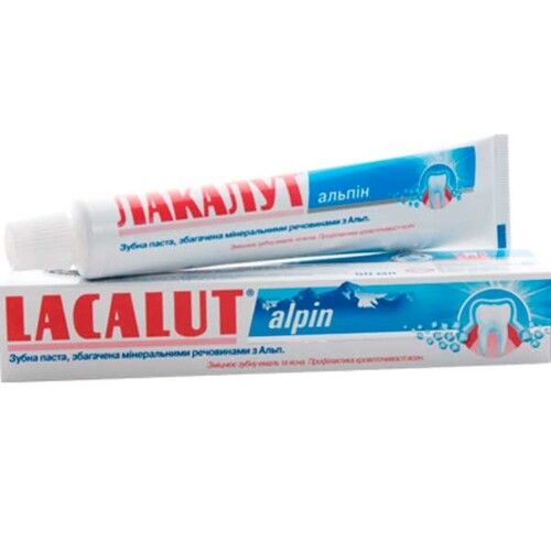 Лакалут Альпін зубна паста 50мл  - Фото