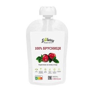 Брусничная паста 100 г 