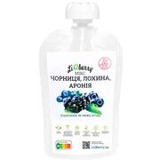 Ягодный микс черника+голубика+арония паста 100 г Ягодный микс черника+голубика+арония паста 100 г - Фото