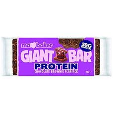 Ma Baker Батончик Protein Bar Flapjack 90 г (1/12) Шоколадный брауни - Фото