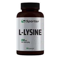 L-Lysine 650 мг Sporter 120 капсул - Фото
