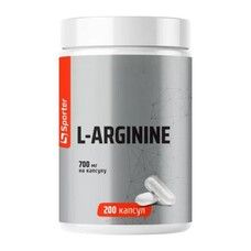 L-Arginine Sporter 700 мг капсулы 200 штук - Фото