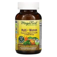 Мультивітаміни для жінок 55+ Multi for Women 55+ MegaFood 120 таблеток - Фото