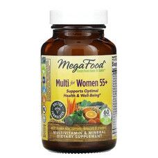 Мультивитамины для женщин 55+ Multi for Women 55+ MegaFood 60 таблеток Мультивитамины для женщин 55+ Multi for Women 55+ MegaFood 60 таблеток - Фото