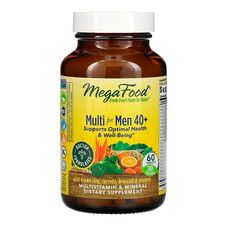 Мультивітаміни для чоловіків 40+ (Multi for Men 40+) MegaFood 60 таблеток - Фото