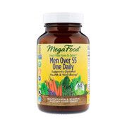 Мультивітаміни для чоловіків 55+ (Men Over 55 One Daily) MegaFood 60 таблеток - Фото