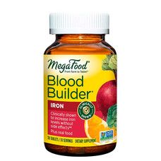 Будівельник крові (Blood Builder) MegaFood 30 таблеток - Фото
