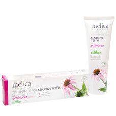 Зубная паста для чувствительных зубов с экстрактом эхинацеи ТМ Мелиса Органик / Melica Organic 100 мл - Фото