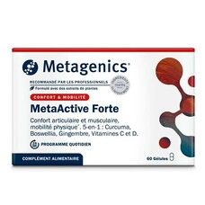 MetaActive Forte Metagenics (МетаАктив Форте) 60 капсул/CurcuDyn Forte (КуркуДин Форте) 90 капсул - Фото