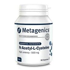 +N-Ацетил-Цистеїн капсули 500 мг Metagenics №90  - Фото