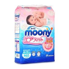 Подгузники для детей ТМ Муни / Moony размер M (6-11 кг) №62 - Фото