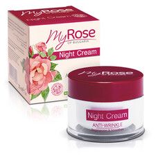 Крем для обличчя від зморшків нічний ТМ Май Роуз / My Rose 50 мл  - Фото
