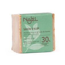 Алеппское мыло (30%) для сухой чувствительной кожи Najel 170 г - Фото
