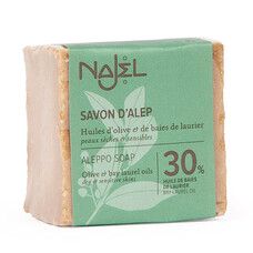 Алеппское мыло (30%) для сухой чувствительной кожи Najel 185 г - Фото