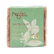 Алеппское мыло (40%) для чувствительной, склонной к раздражениям кожи Najel 185 г - Фото