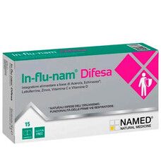 In-flu-nam Difesa (Ин-Флу-Нам Дифеза) таблетки №15  - Фото