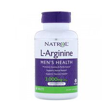 L-аргинин (Arginine) 3000 мг ТМ Natrol / Натрол 90 таблеток - Фото