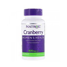 Клюква (Cranberry Extract) 800 мг ТМ Natrol / Натрол 30 капсул - Фото