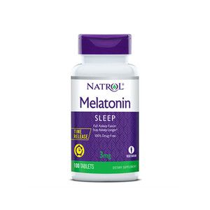 Мелатонін (Melatonin) 3 мг T/R ТМ Natrol / Натрол 100 таблеток